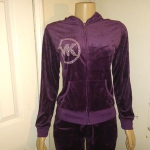 Fashion Purple Sweat Pants